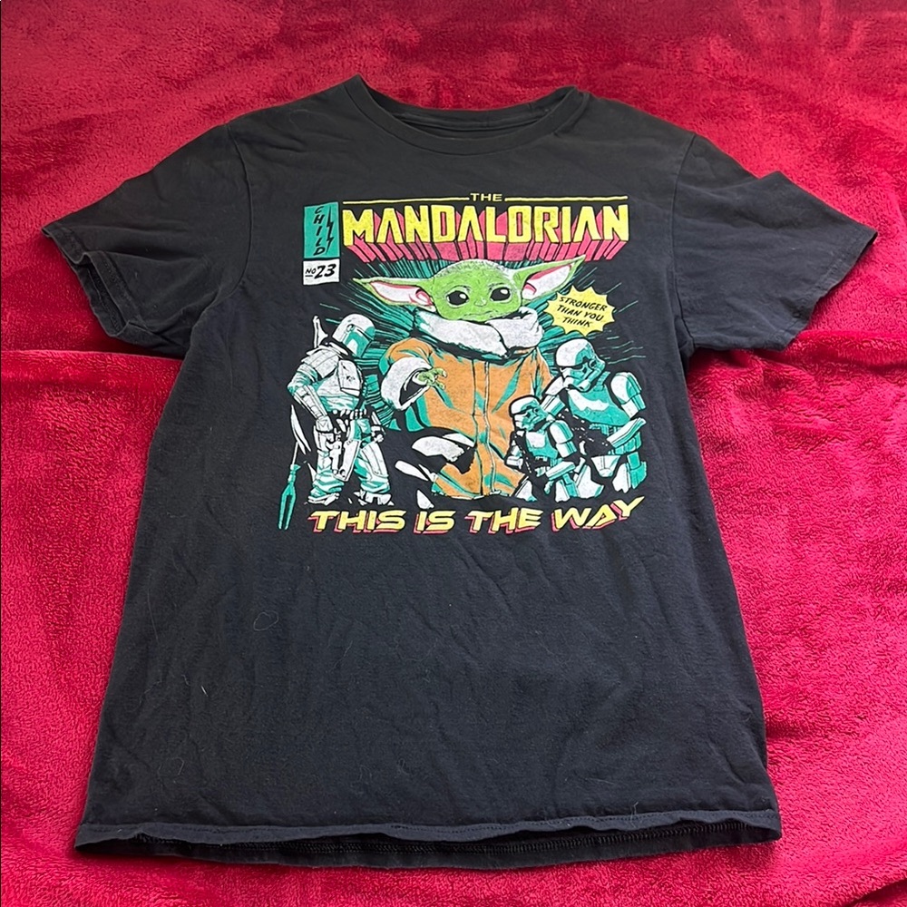 Star Wars Black Mandalorian Tee
